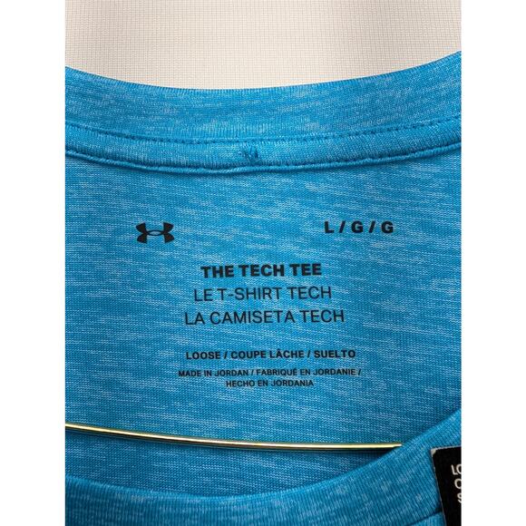 NWT Under Armour Men's UA Tech 2.0 Short Sleeve T-Shirt in Capri size Large - Picture 4 of 5